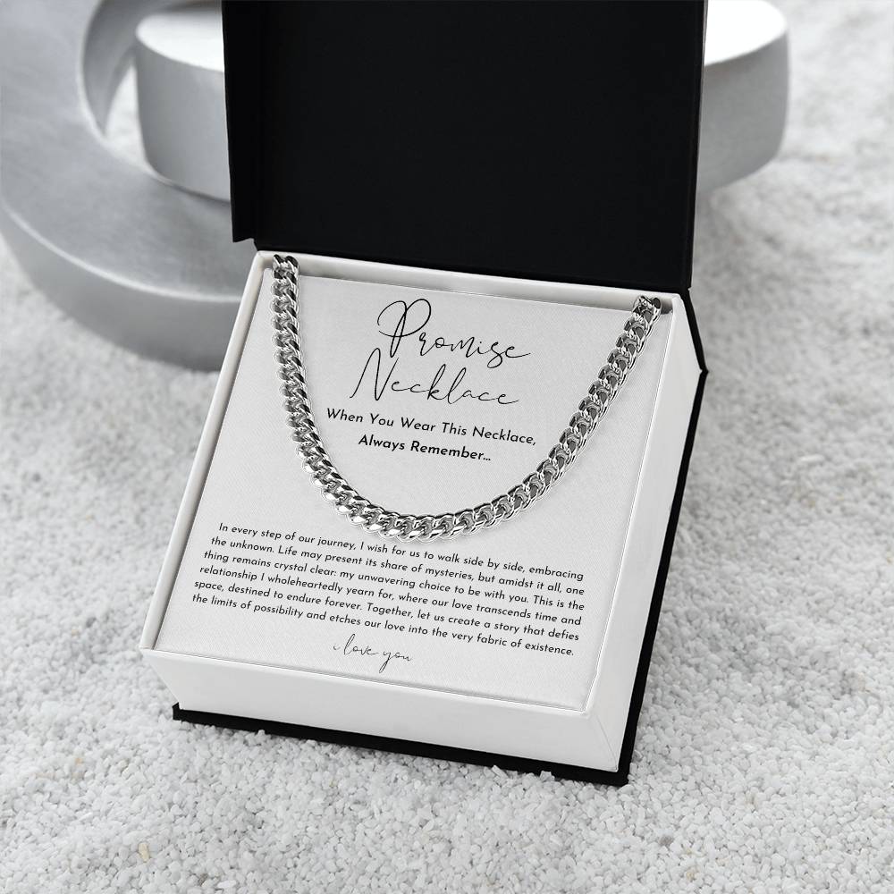 Boyfriend Promise Necklace